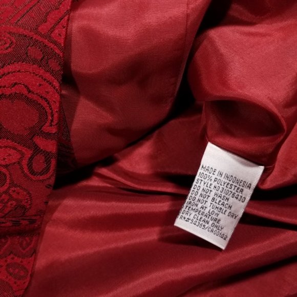 Nygard Collection Beautiful Red Formal Jacket - Picture 8 of 8